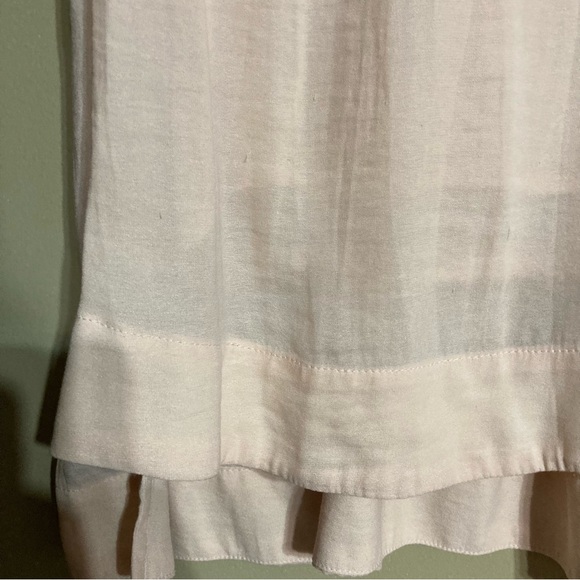 Free People Darcy Super V Top Size Medium Flowy Lined *flaw P8355 - Picture 9 of 16